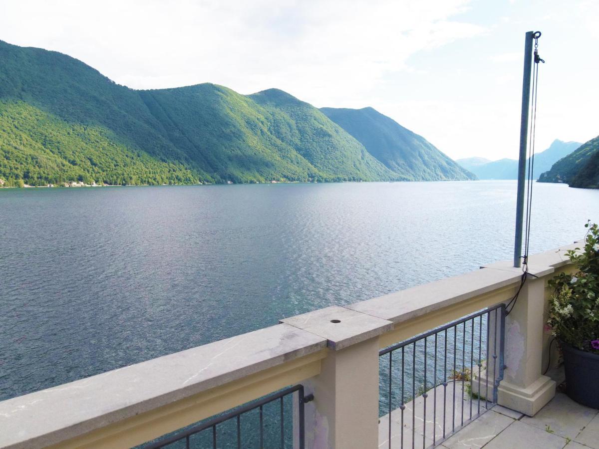 Oria Lugano Lake, Il Nido Dell'Aquila Exteriör bild